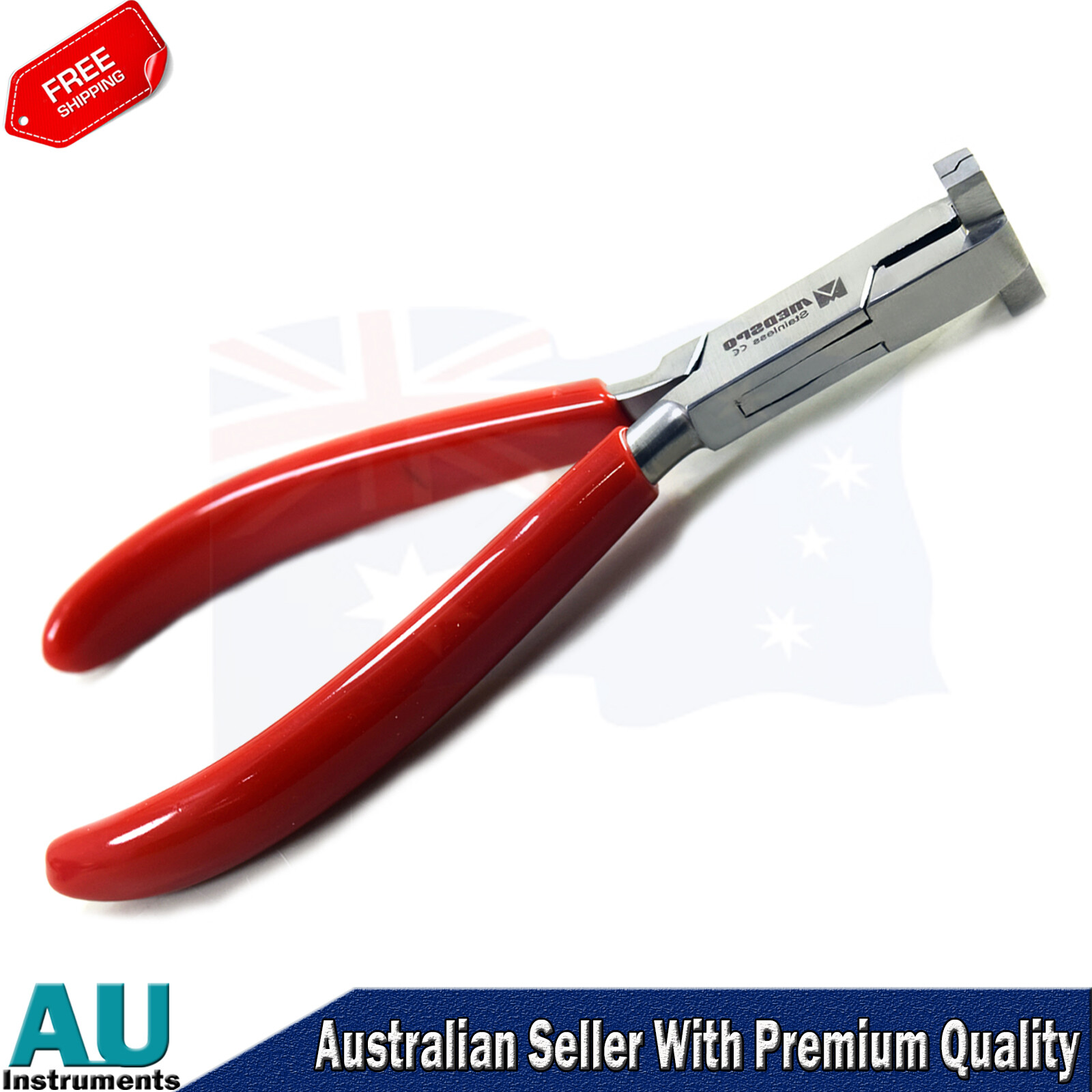 New Dental Orthodontic Wire Forming Detailing Step Pliers .50mm .75mm 1.0mm 3pcs