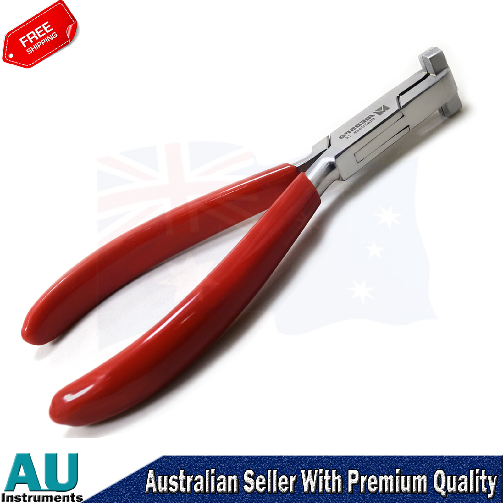 New Dental Orthodontic Wire Forming Detailing Step Pliers .50mm .75mm 1.0mm 3pcs