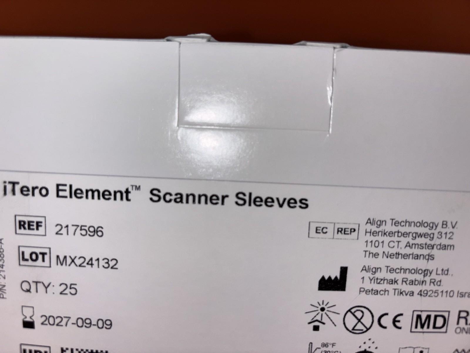Itero Element Scanner Sleeves🟦