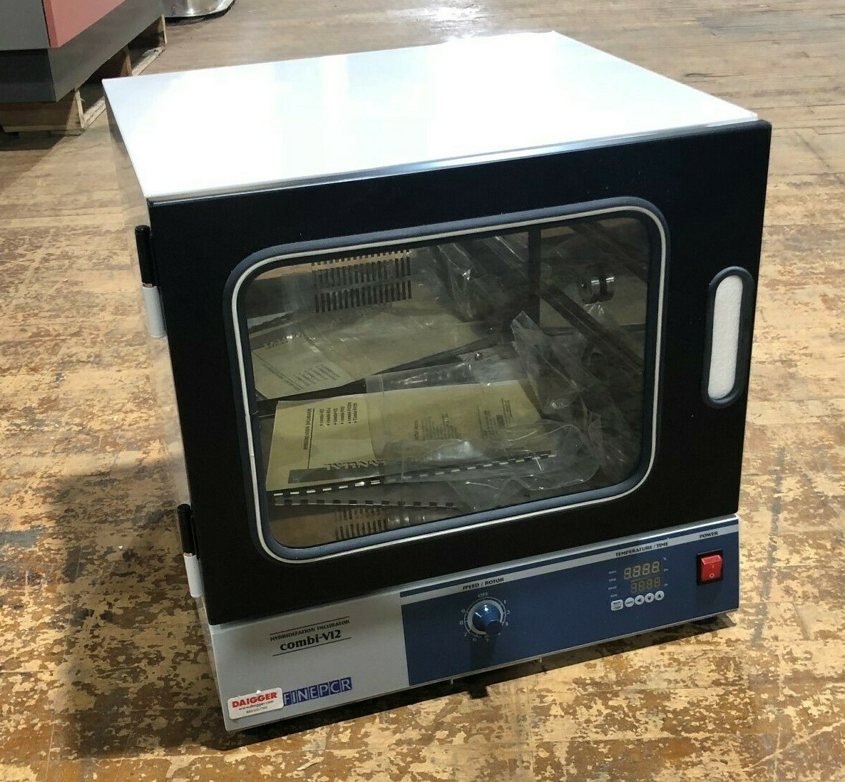 FinePCR Combi-V12 Vertical Hybridization Incubator 110VAC 7-40RPM 50/60Hz 450W