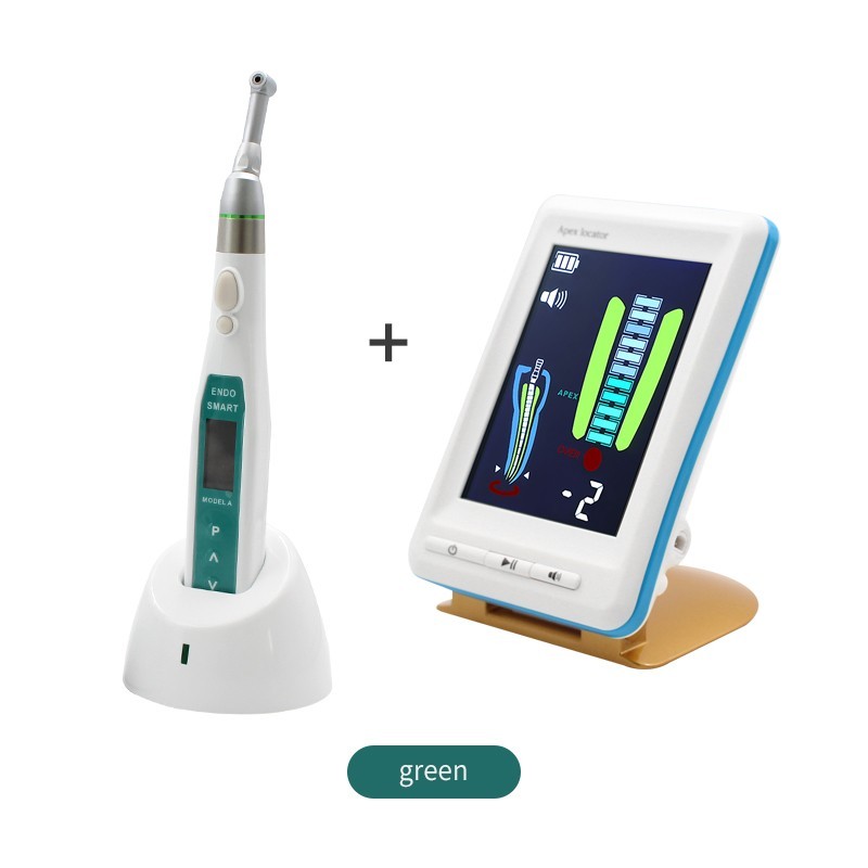 Dental Cordless LED Endo Motor 16:1 Contra Angle Apex Locator Root Canal
