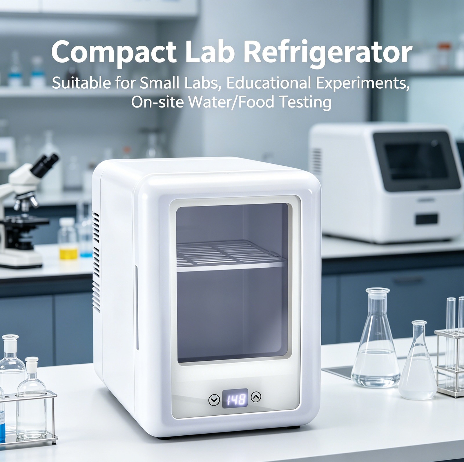 4L Lab Incubator Digital Bacteria Incubator Thermostatic Cabinet Incubator New