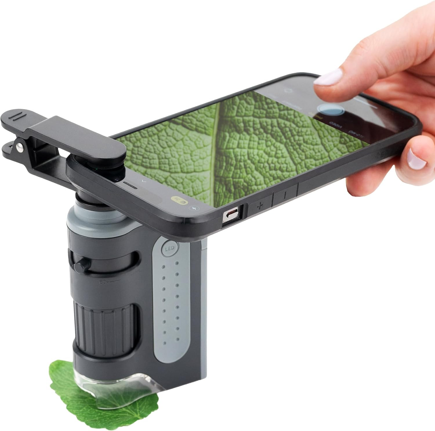 Carson Microbrite Portable Digital Pocket Microscope for Kids or Adults, Accurat