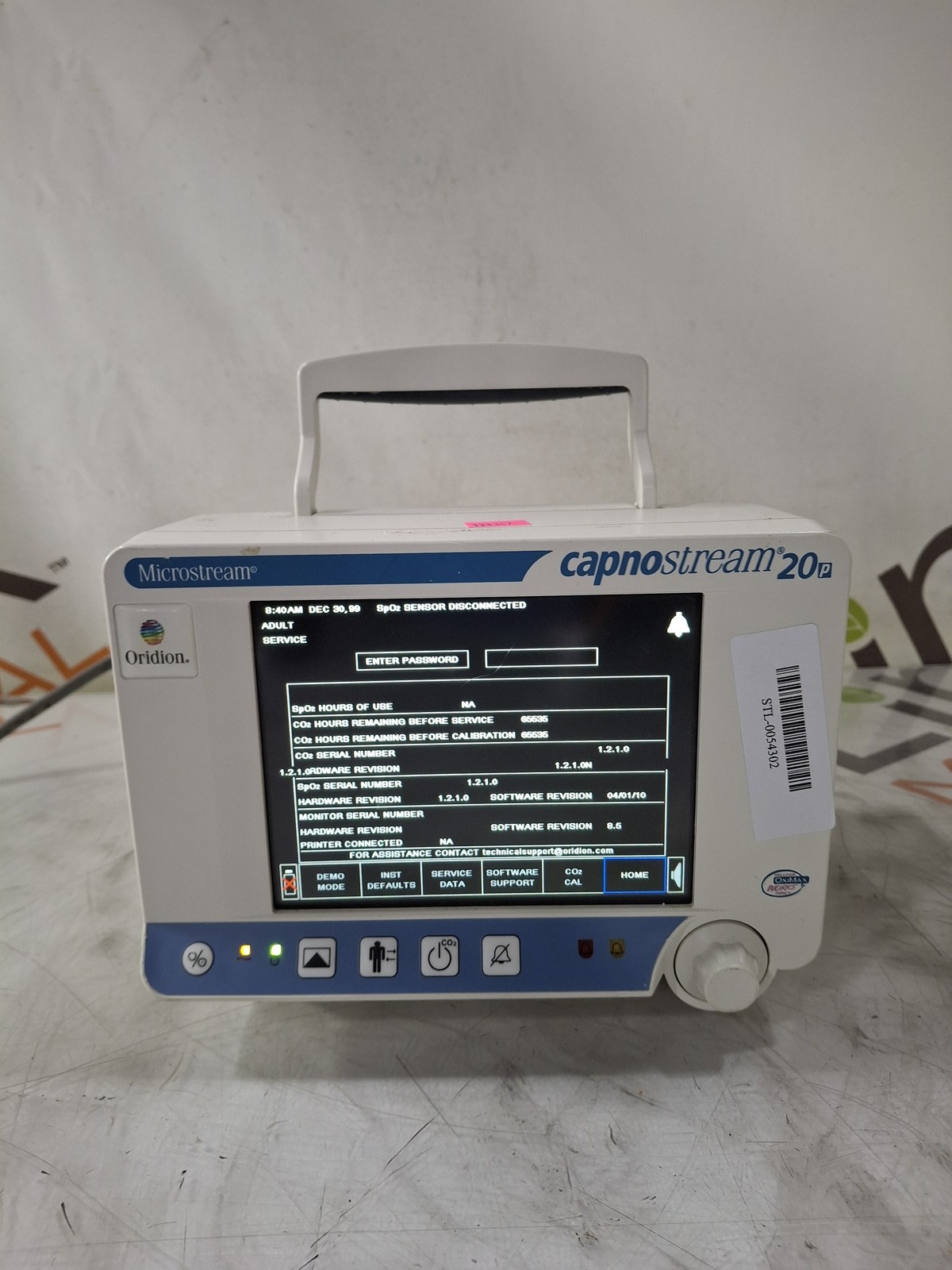 Oridion Capnostream 20P Capnography Monitor