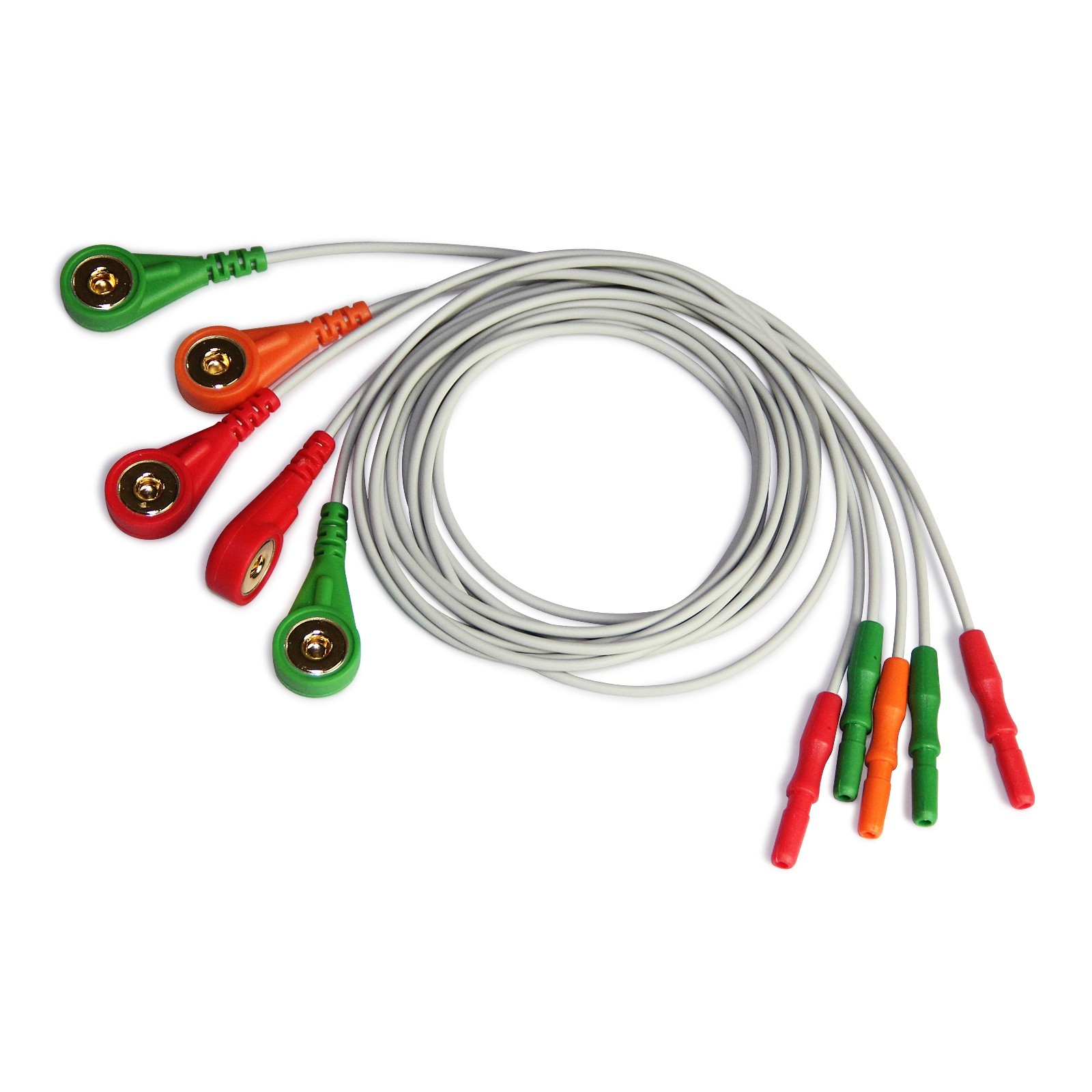 3Channel ECG Holter Monitor-Heart EKG Recorder for Continuous Cardiac Monitoring
