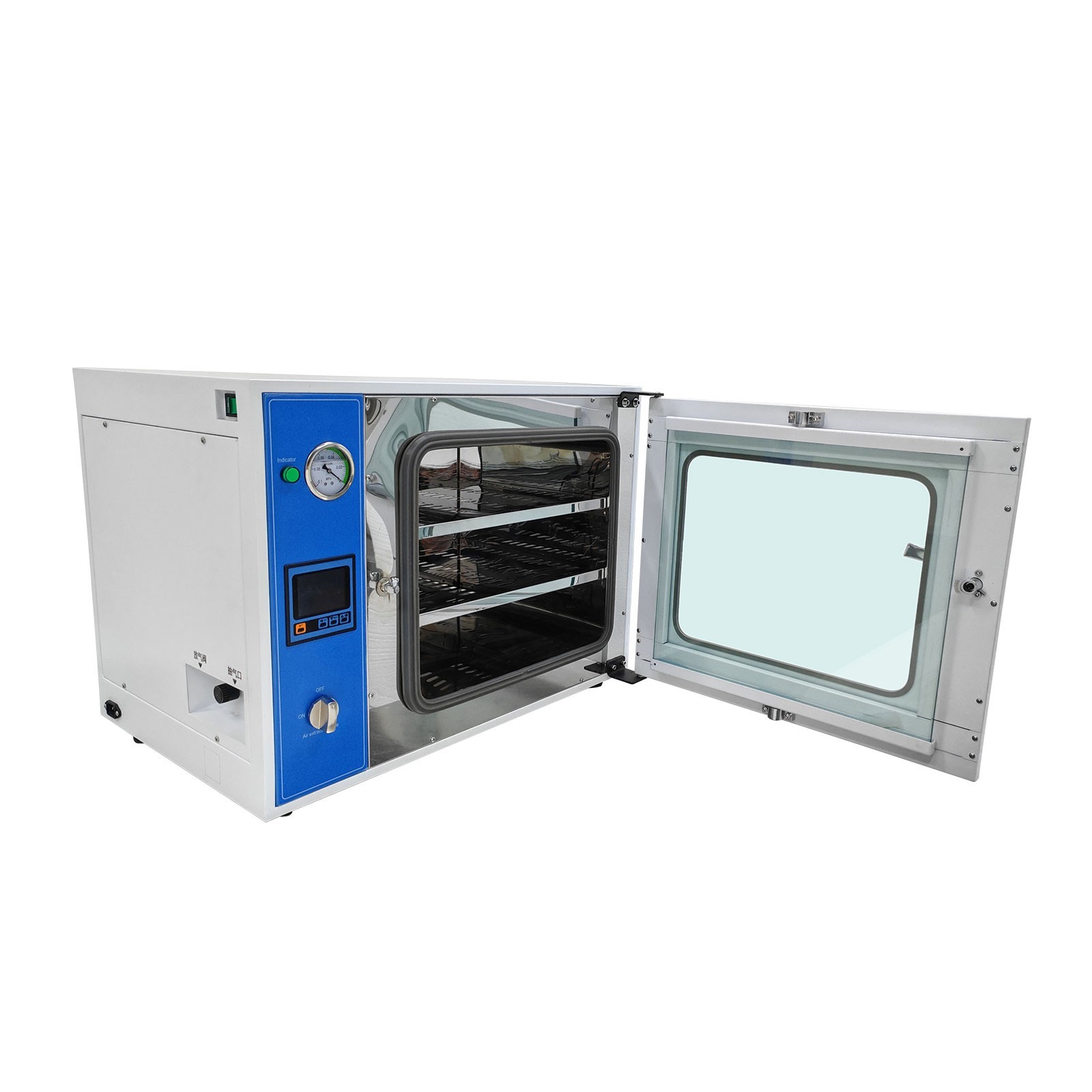 Digital Vacuum Drying Oven Heating and Drying Cabinet 110V 1400W Temp. Adjustabl