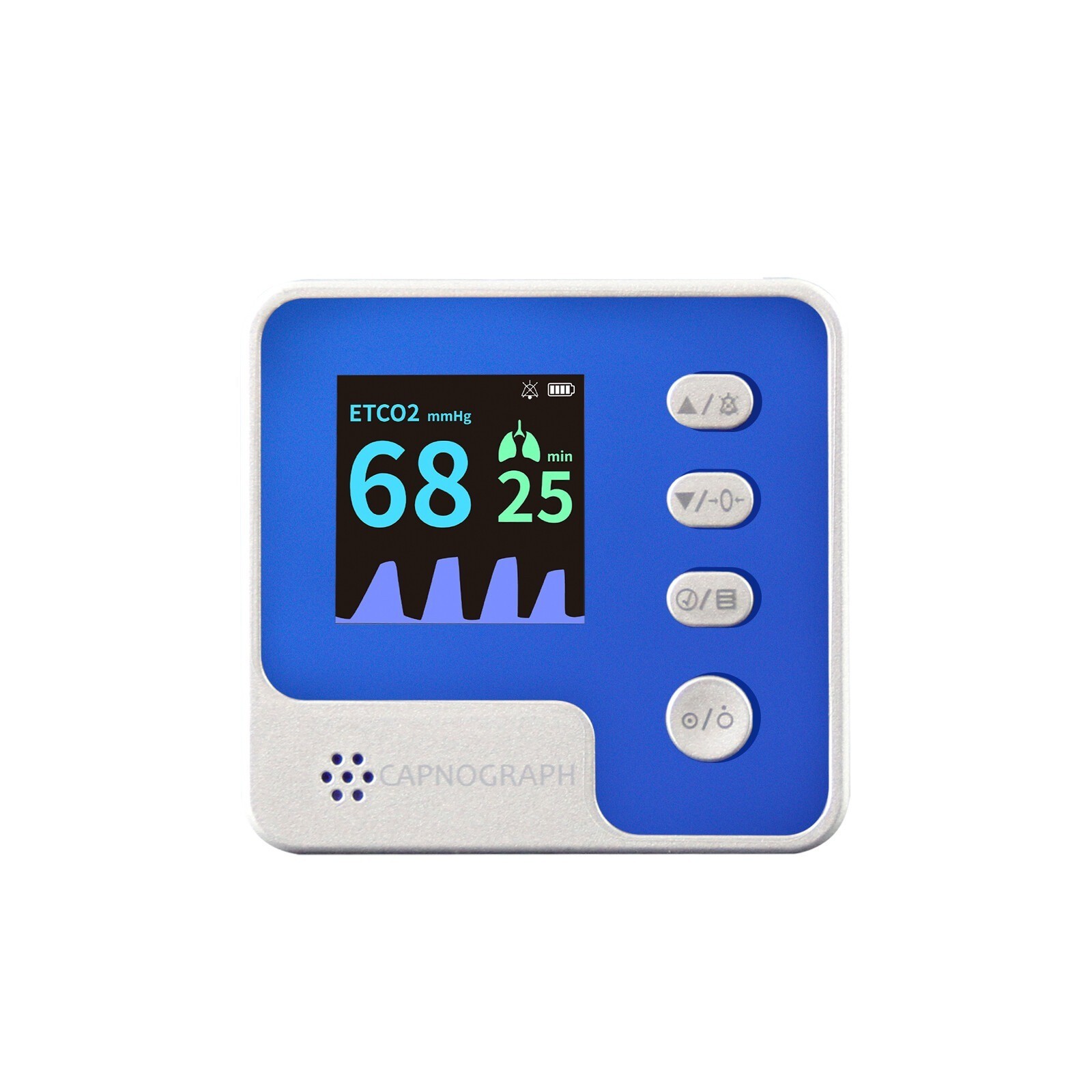 ETCO2 Monitor Mainstream Capnograph with Alarm for Anesthesia & Critical Care