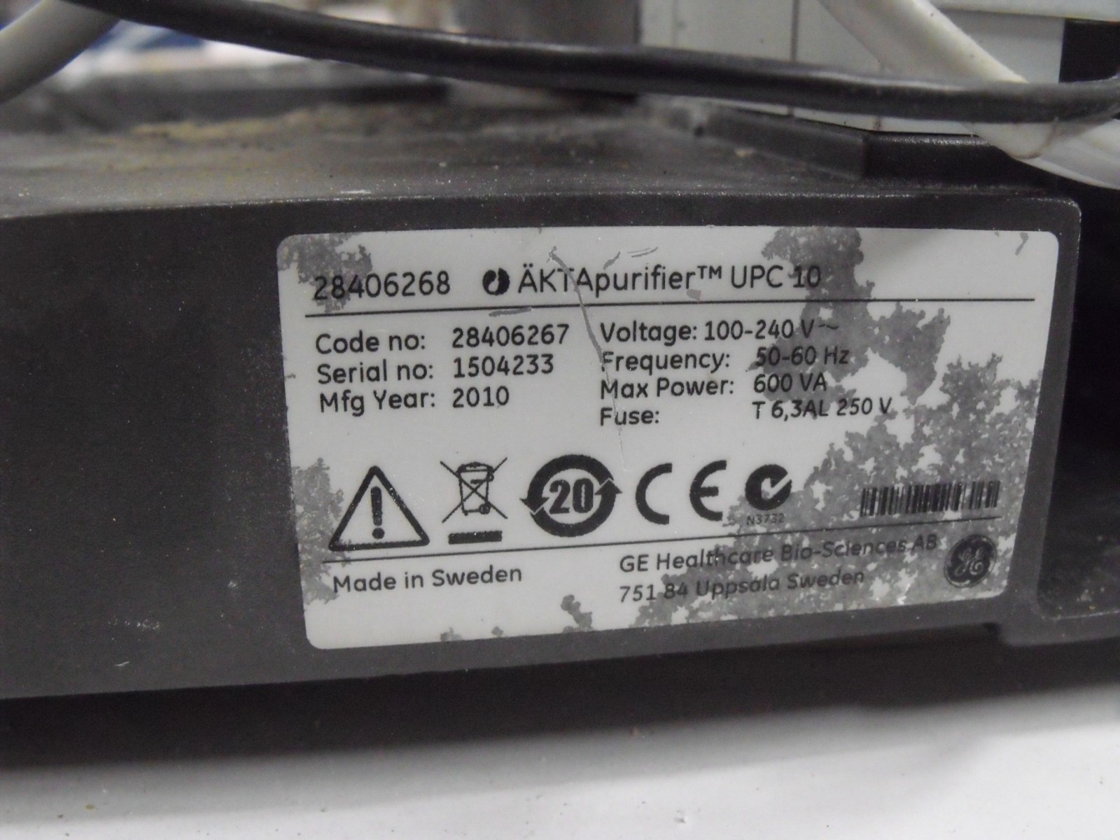 GE AKTA PURIFIER UPC 10 FPLC UPC-900 P-900 P-960 INV-907 M-925 + USER GUIDE