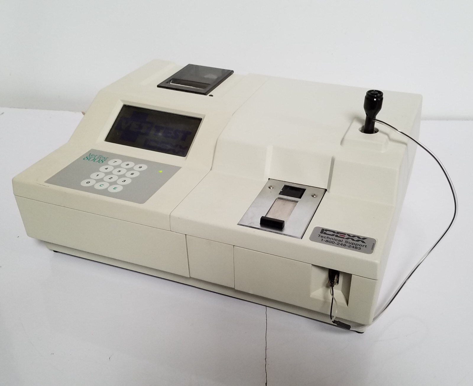 IDEXX VetTest Veterinary Chemistry Analyzer 8008 ~ UV Bulb Error