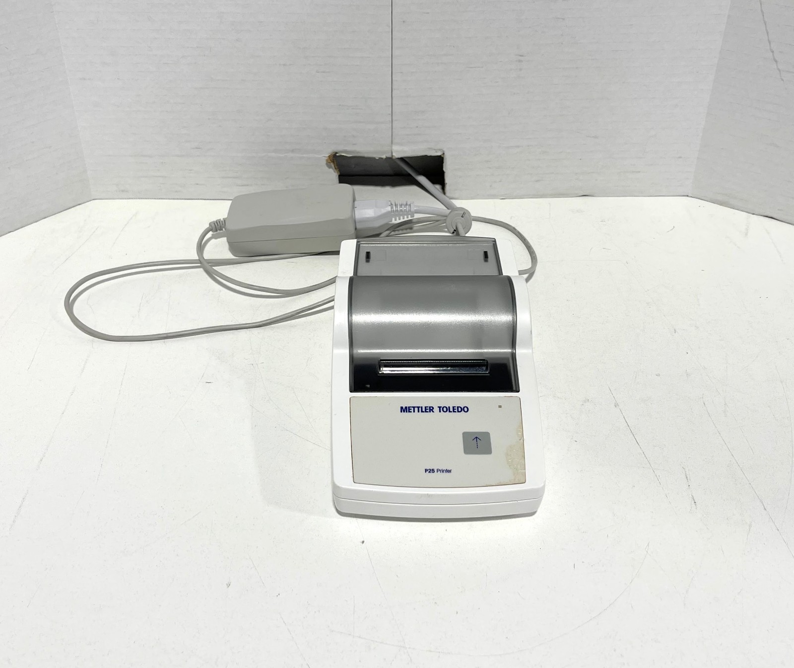 Mettler Toledo P25 RS-P25 Lab Instrument Dot-Matrix Printer & Power Supply