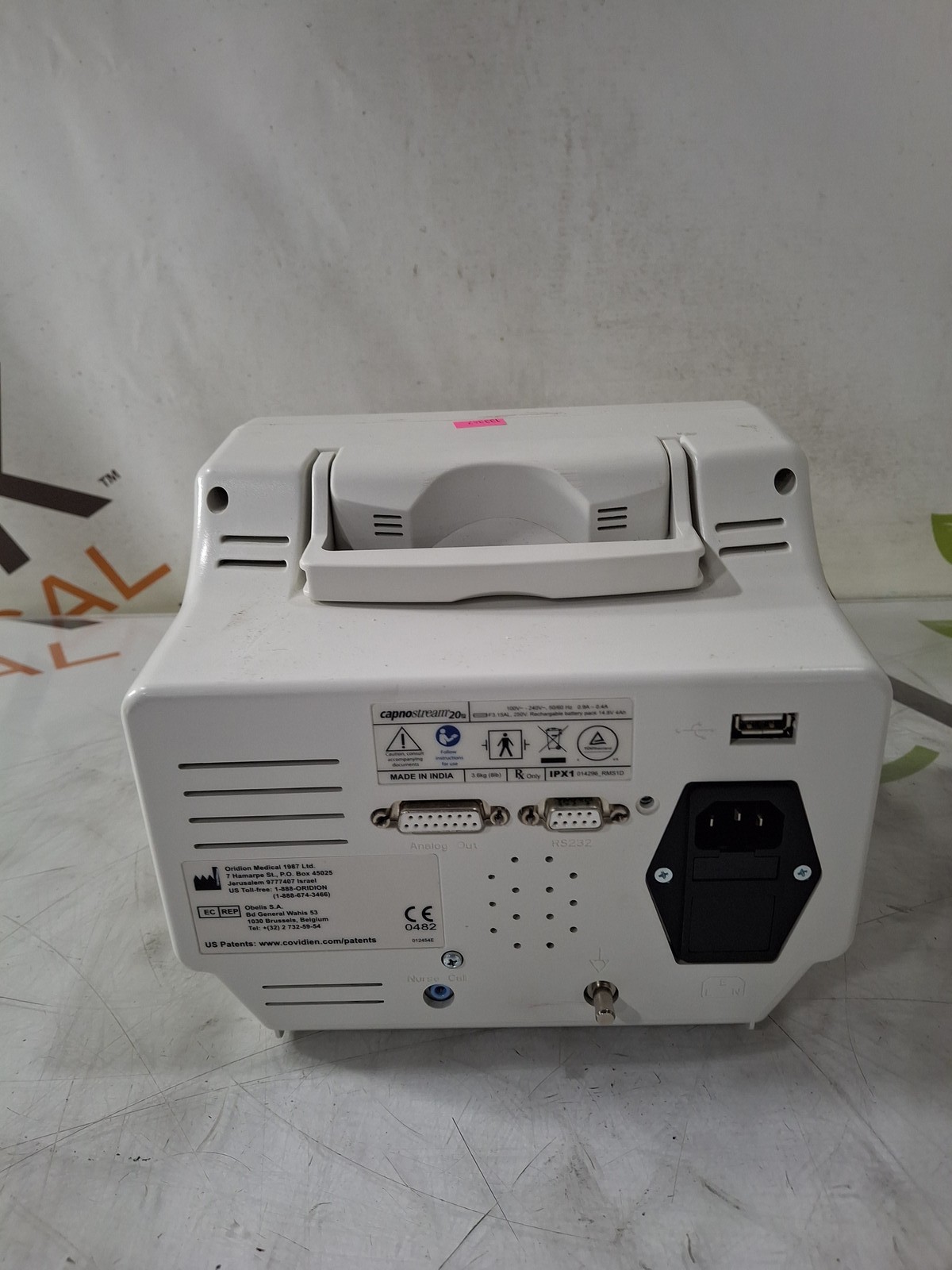 Oridion Capnostream 20P Capnography Monitor