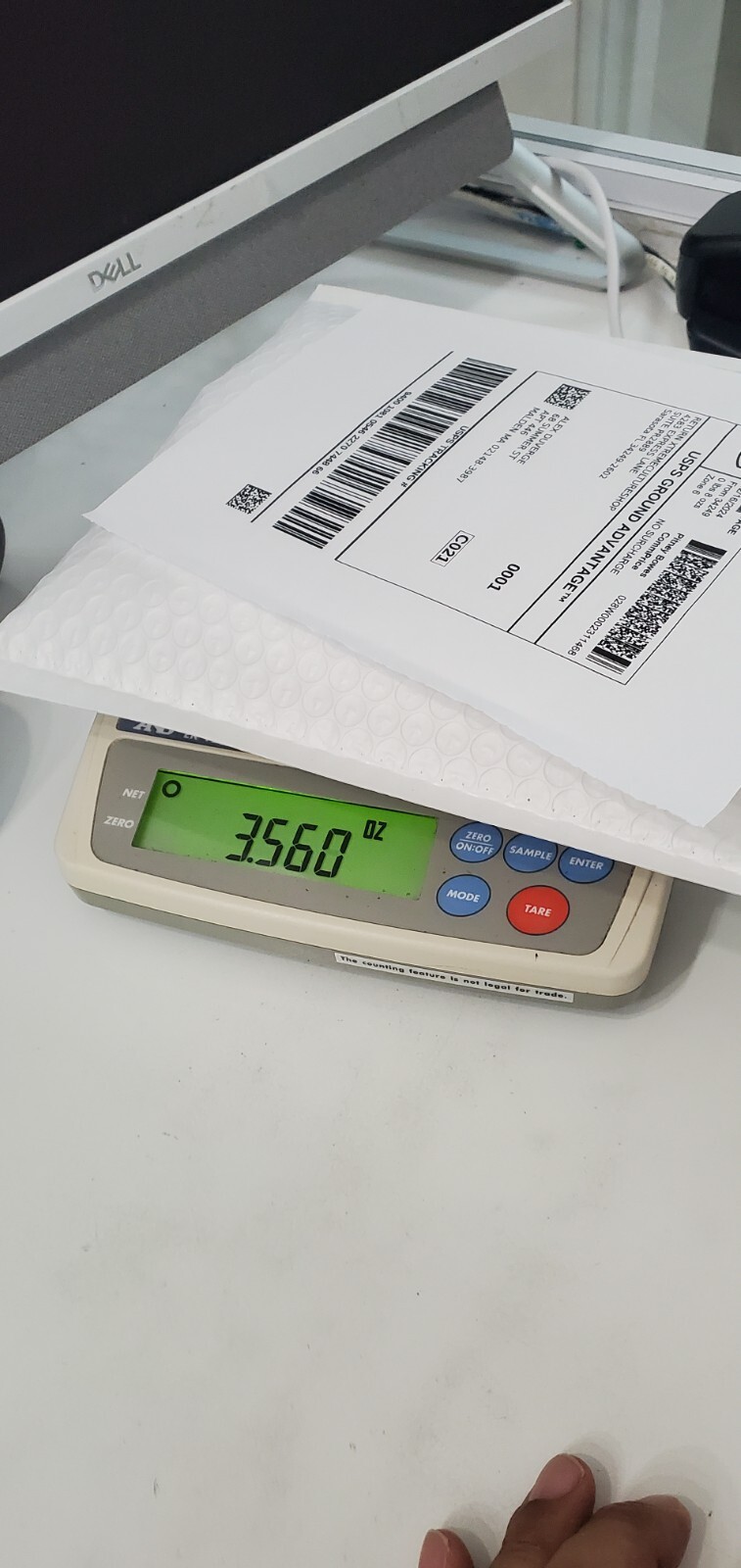A&D EK1200i Legal for Trade Scale