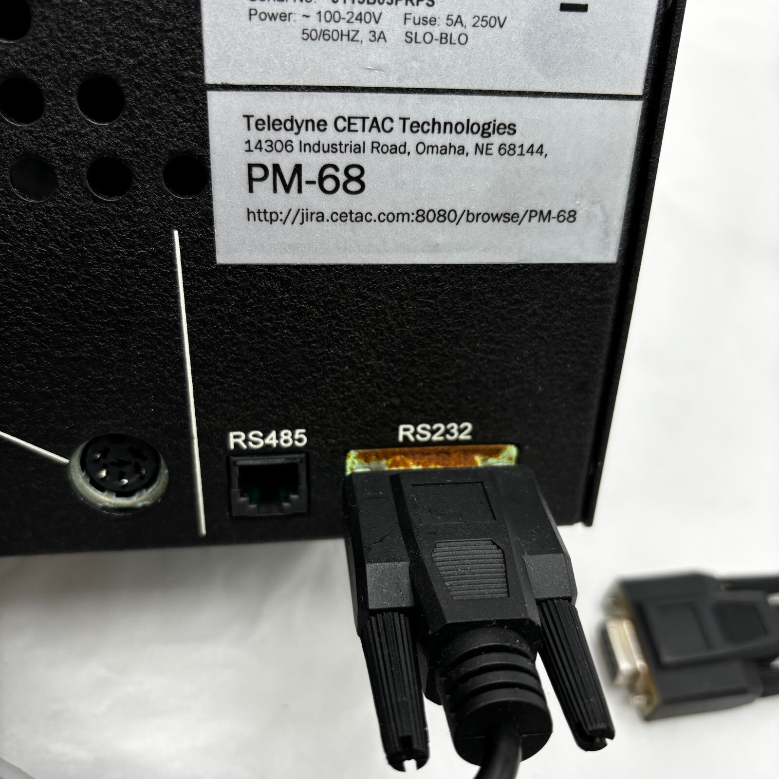 TELEDYNE CETAC TECHNOLOGIES A7-SD-186 POWER SUPPLY 100-240V 5A 50/60HZ SLO-BLO🔔