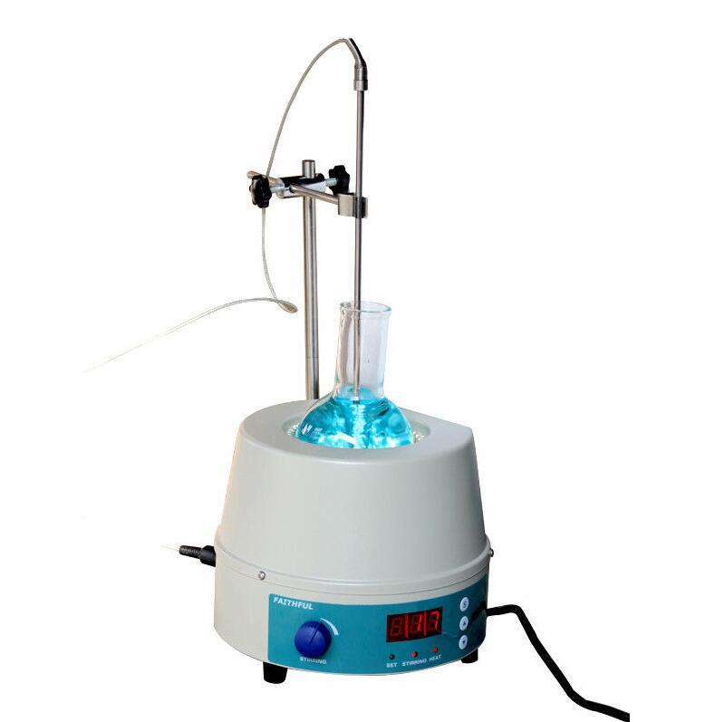 2000ml Electric Digital Magnetic Stirring Heating Mantle 450W 450℃ 110/220V