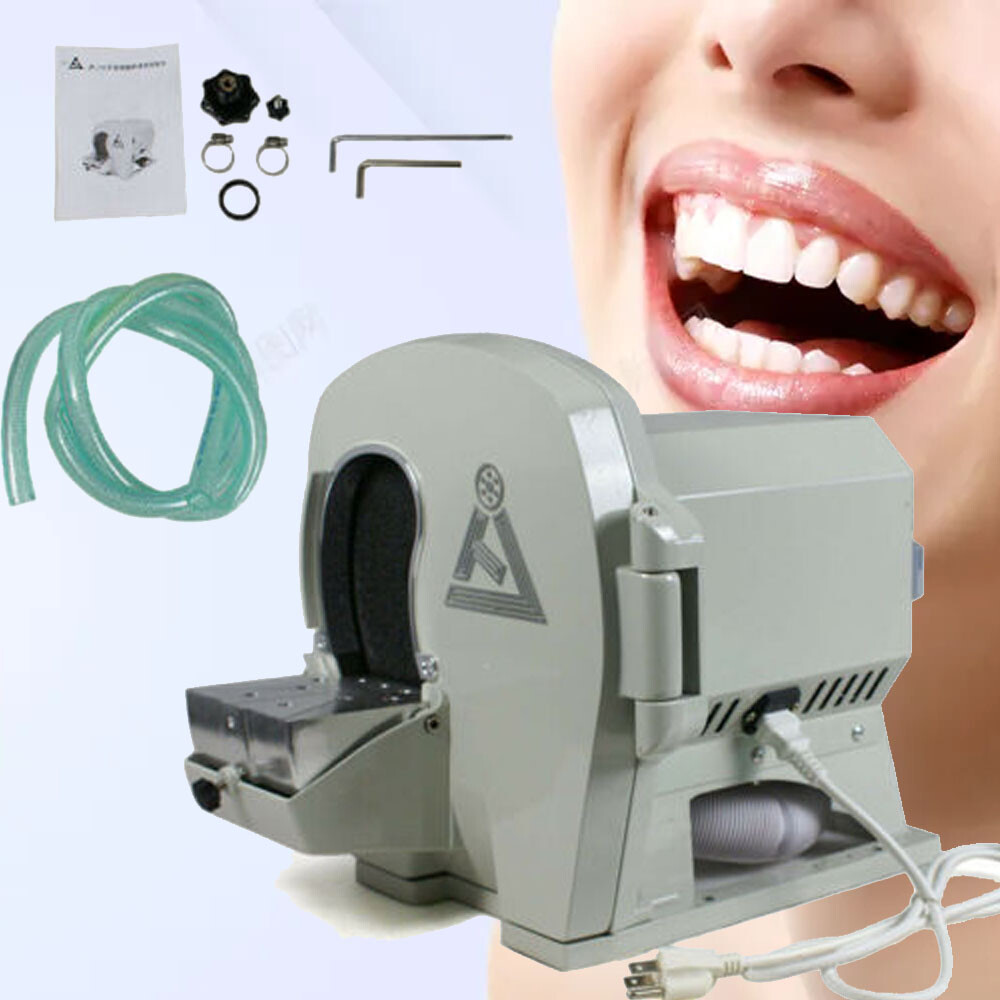 500W Dental Lab Wet Model Trimmer w/ Abrasive Disk Model Trimming Machine JT-19