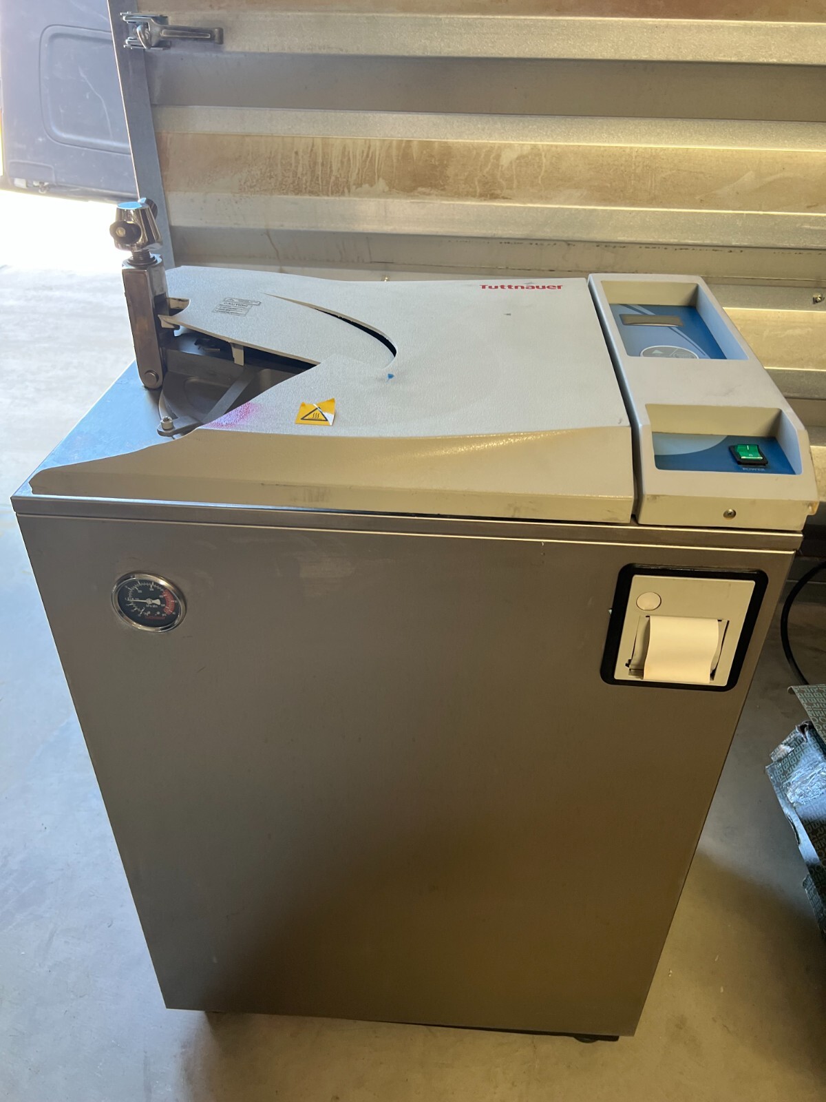 Heidolph Tuttnauer 3870 ELV Vertical Top Loading Automatic Autoclave Sterilizer