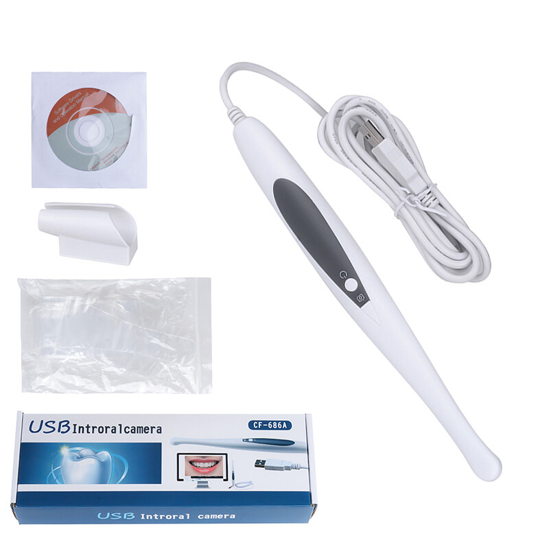 1280*720 USB Observation Camera 1/4″ CMOS Oral Camera with 6PCS White LED 686A
