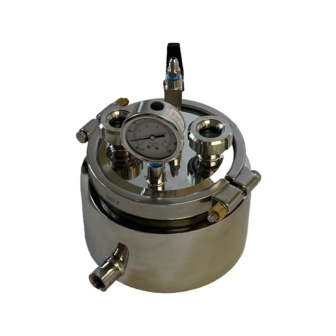 Jacketed Diamond Miner 6″ Closed loop Extractor