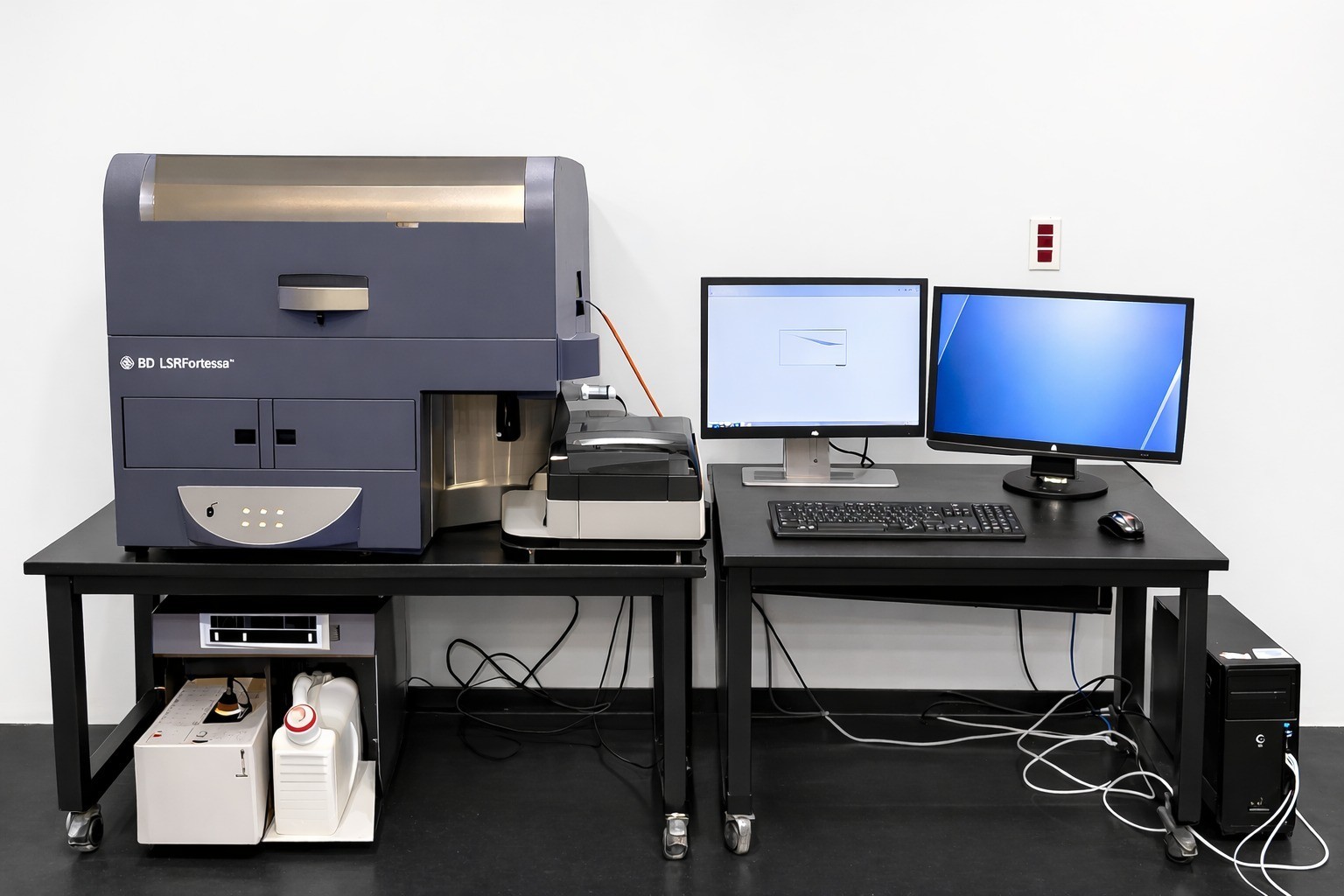 BD Biosciences LSRFortessa Flow Cytometer Multicolor Cell Analyzer