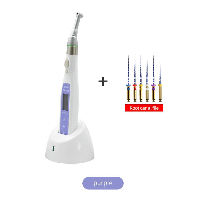 Dental Cordless LED Endo Motor 16:1 Contra Angle Apex Locator Root Canal