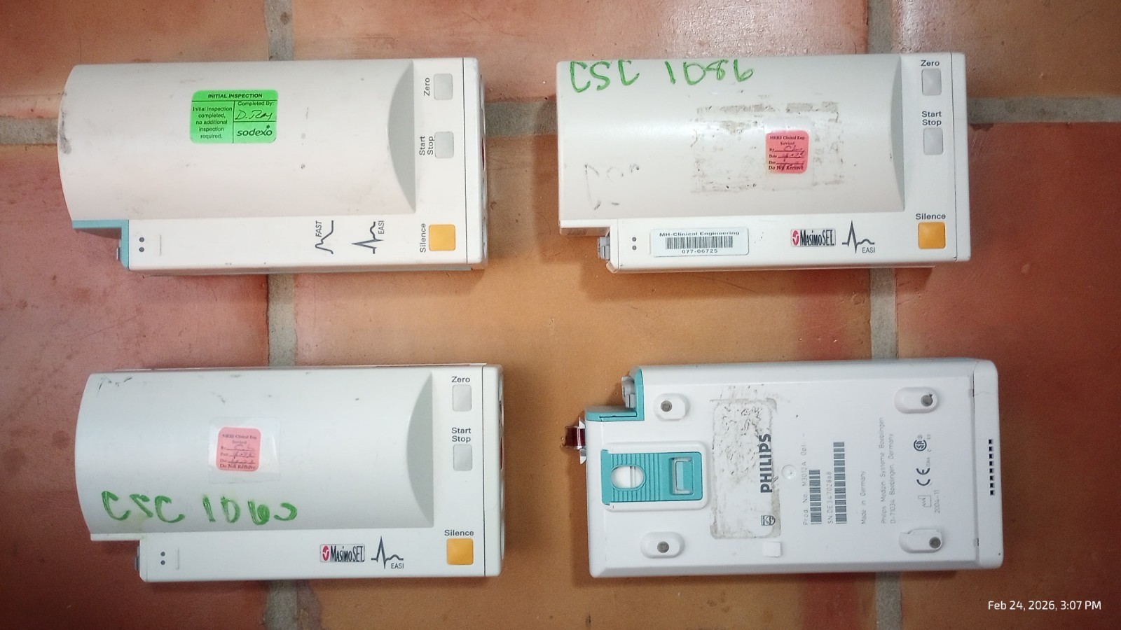 Philips M3001A-Module (4 Unit) Untested Aß Is