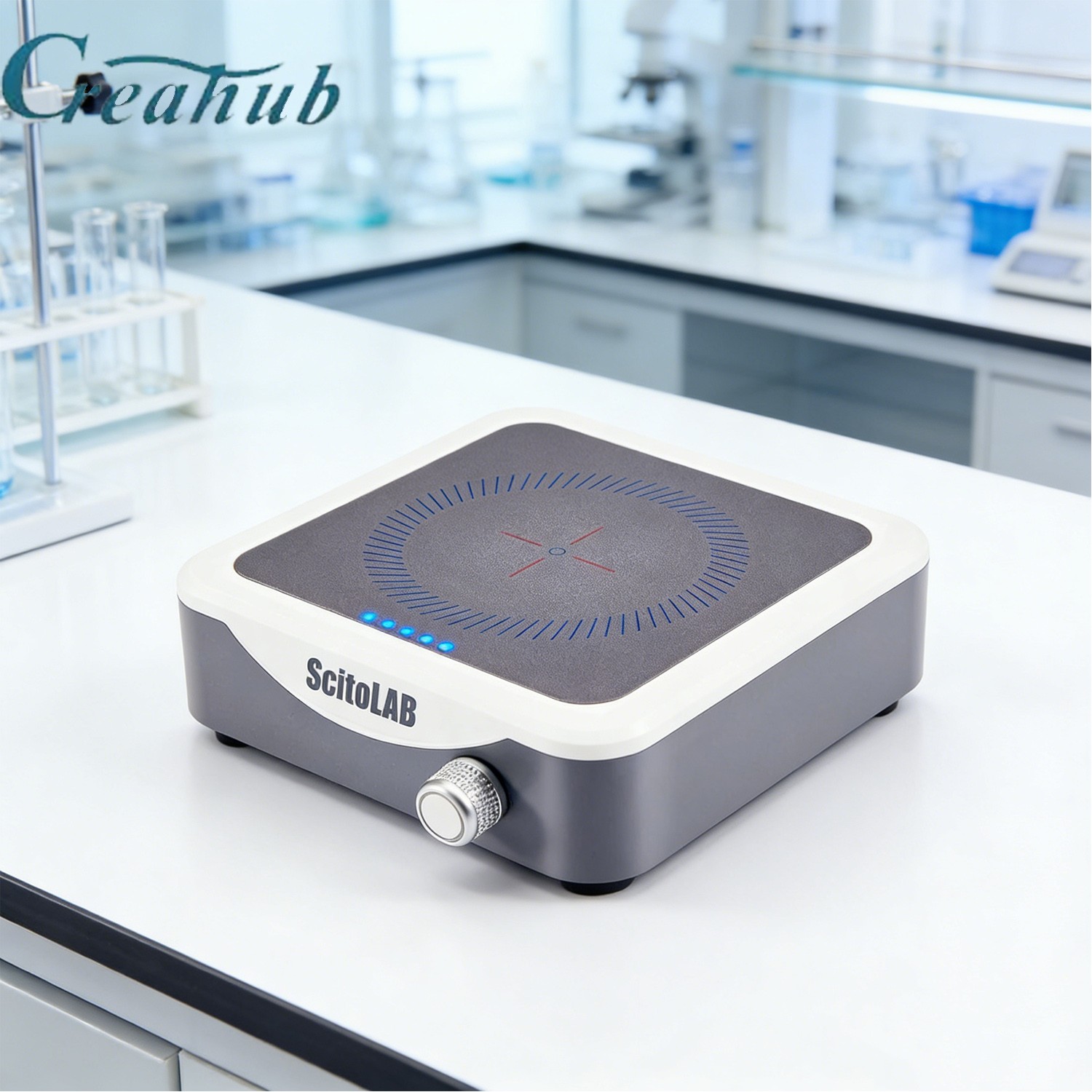 Magnetic Mixer Stirrer Mixer 1L 0-1600 RPM with Stir Bar Magnetic Stir Plate US