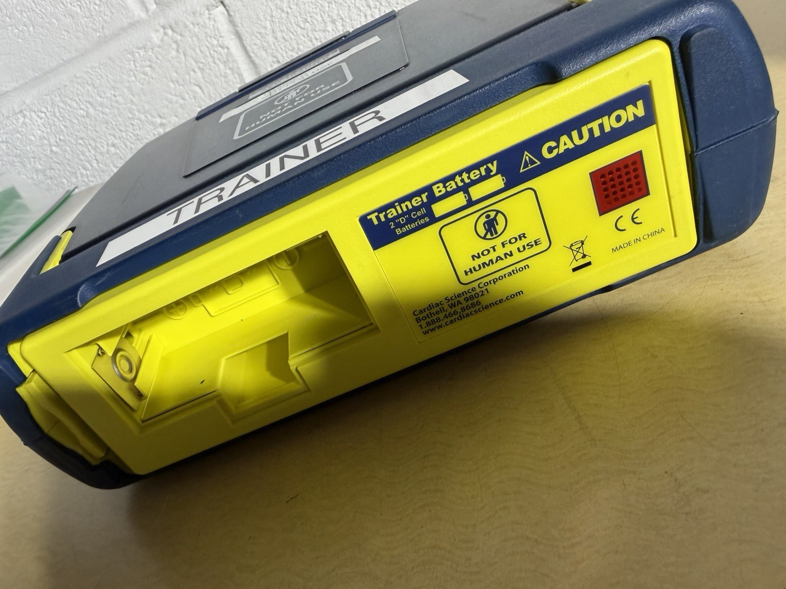 Cardiac Science AED Trainer 180-5021-101 Rev B