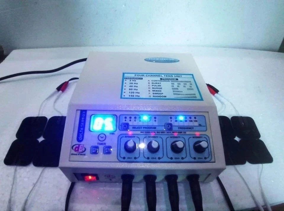 New 4 Channel Physical Therapy Machine Electrotherapy Machine