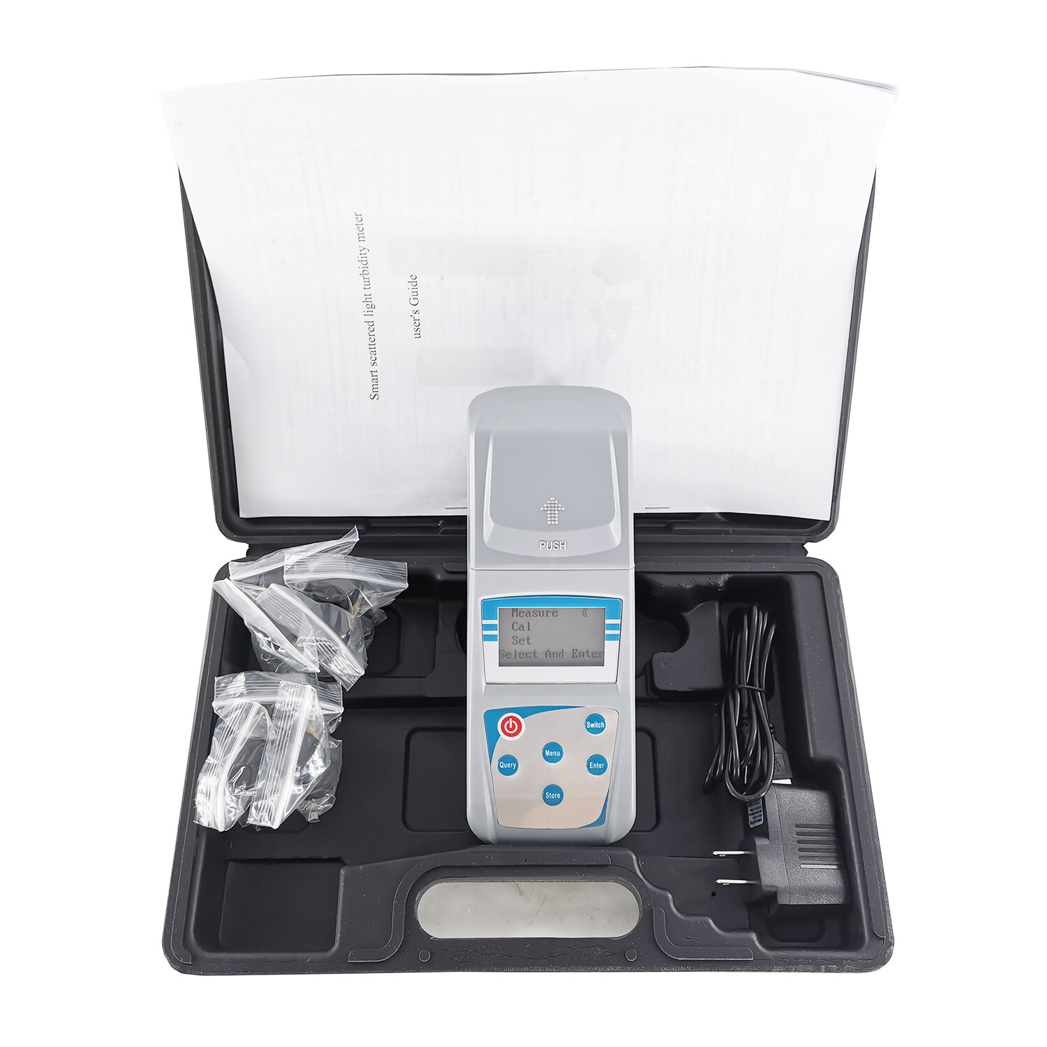 Lab Turbidimeter with Turbidity Solution Microcomputer-based Range 200NTU