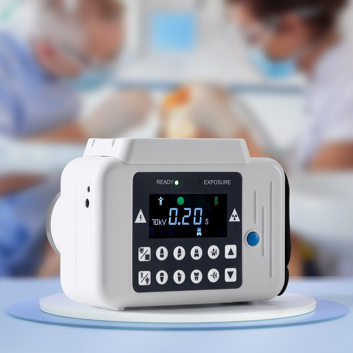 Dental X Mobile Unit System Ray Digital Machine High Frequency No Shield/Sensor