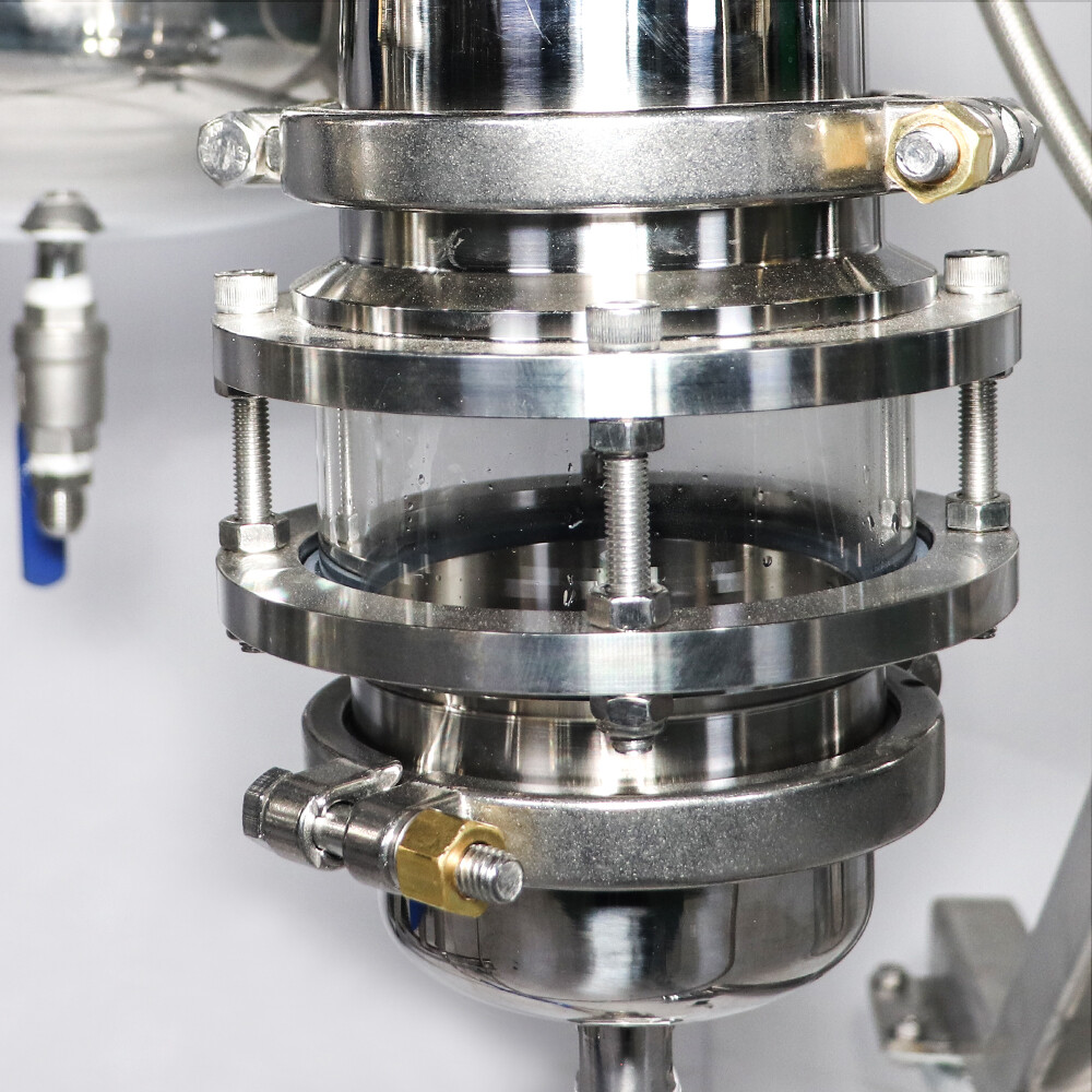 10LB Jacketed Closed Loop Extractor Double Vacuum Chamber 4″*36″ with Bracket