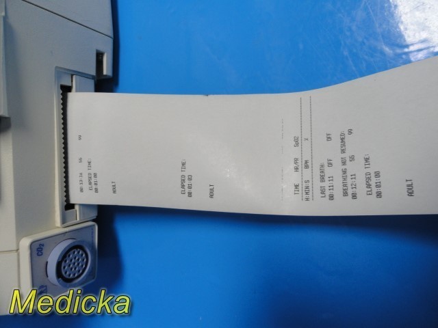 Welch Allyn Propaq Encore 206EL Monitor CO2 NBP EKG Temp IBP SpO2 Printer 38801