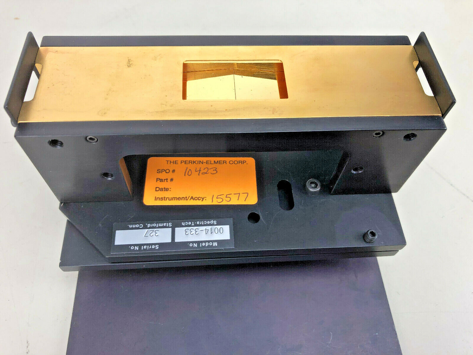 Spectra-Tech FT80 Specular Reflectance Accessory, in Wooden Box p/n 0014-333