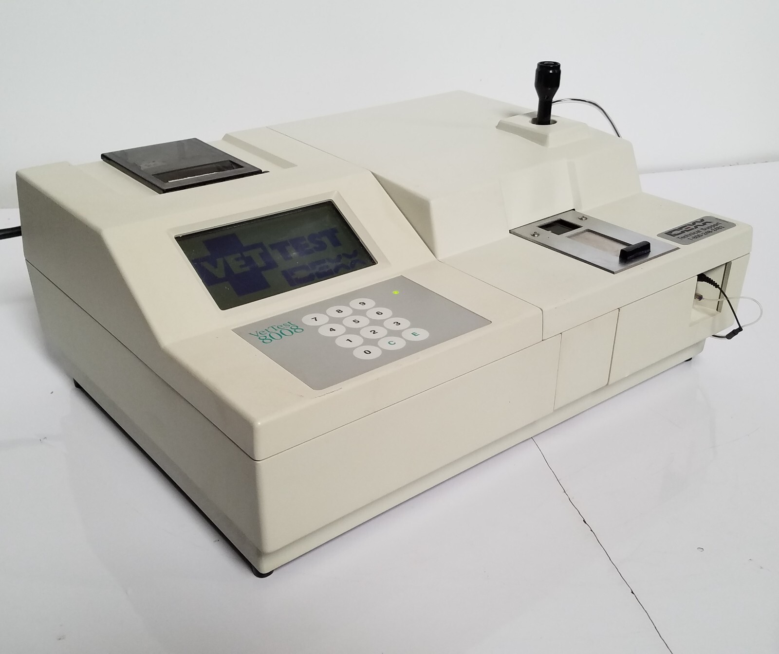 IDEXX VetTest Veterinary Chemistry Analyzer 8008 ~ UV Bulb Error