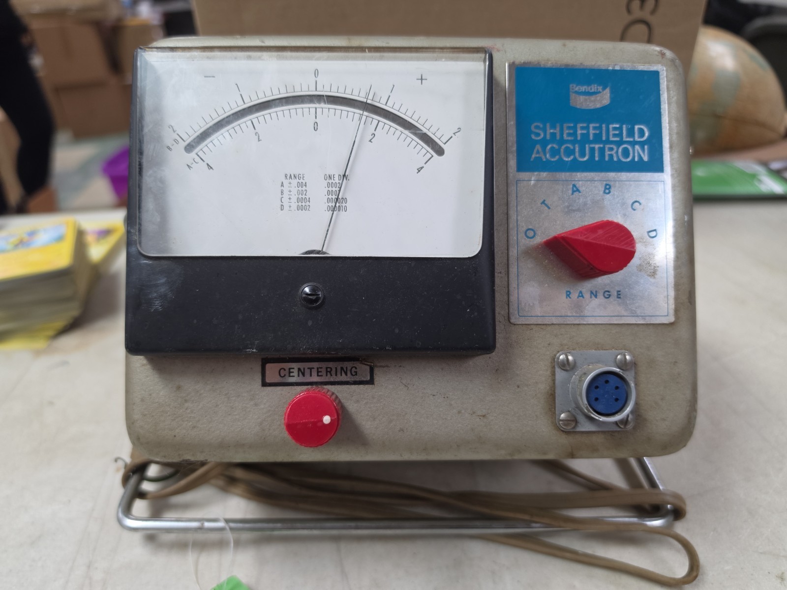 VTG Bendix Sheffield Accutron Model 51 Analog Laboratory Industrial