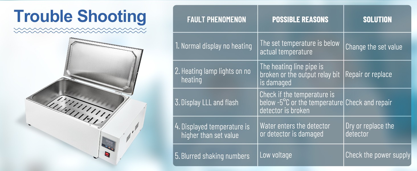30L Lab Water Bath Heating 304 Stainless Digital Thermostatic Water Bath Modules