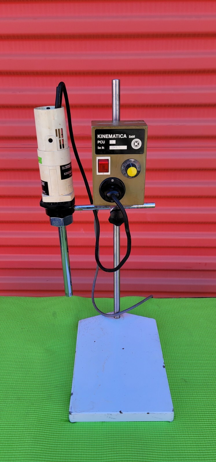 BRINKMANN KINEMATICA POLYTRON PT10/35 HOMOGENIZER PTA20S GENERATOR PCU1 CONTROL
