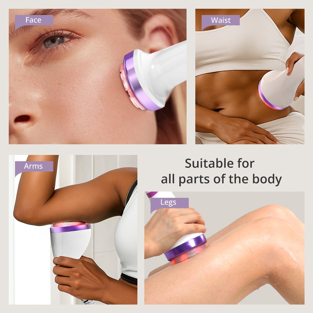 4 in 1 30Version Beauty Machine for Body Massage Facial Skin Care Flat Handle