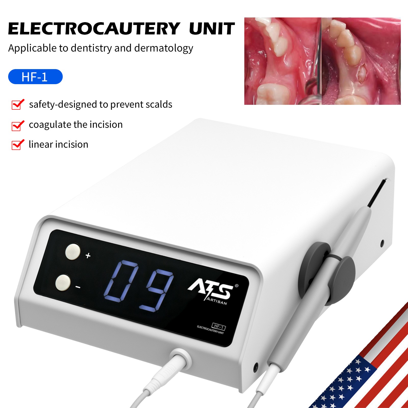 Electrosurge Dental Electrosurgery Unit 10pcs Knife High Frequency