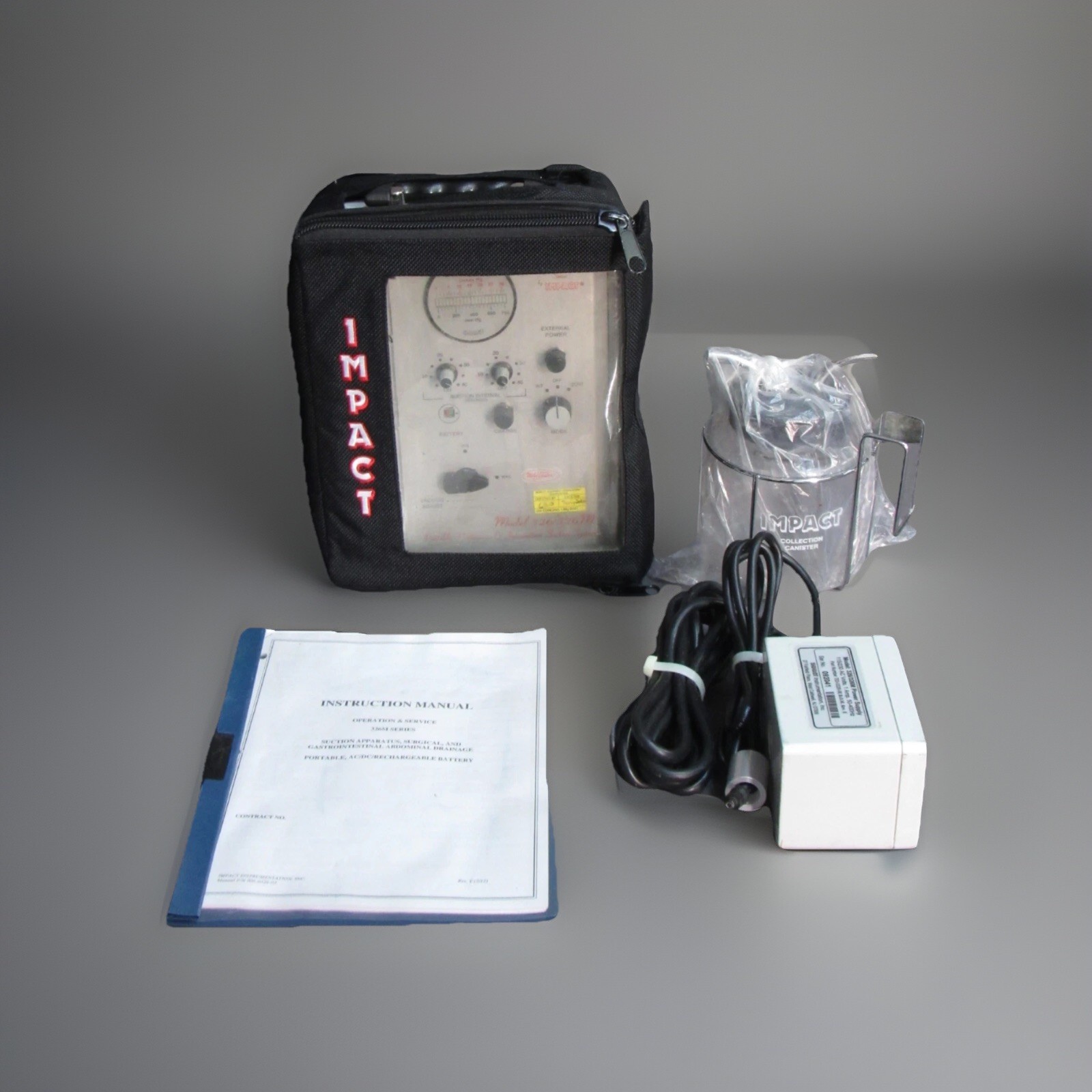 * Ultra-Lite 326/326M Impact Portable Continuous & Intermittent Suction System