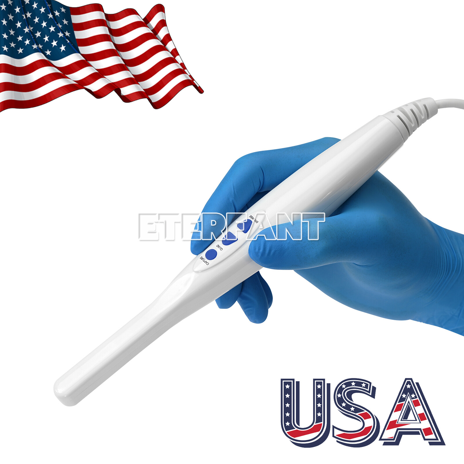 Dental Intra Oral Camera 17inch LCD Screen + 6PCs LED High-definition Macro Lens