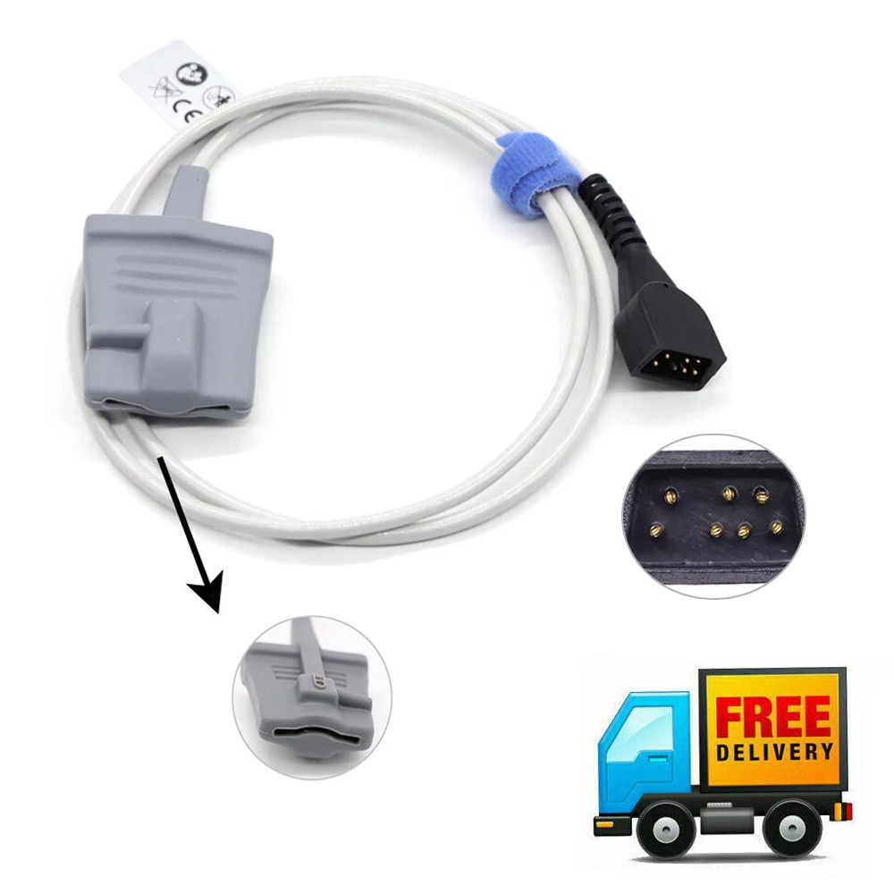 For Nonin Adult Finger-tip SpO2 Sensor Probe Reusable 8500 Pulse Oximeter3ft US