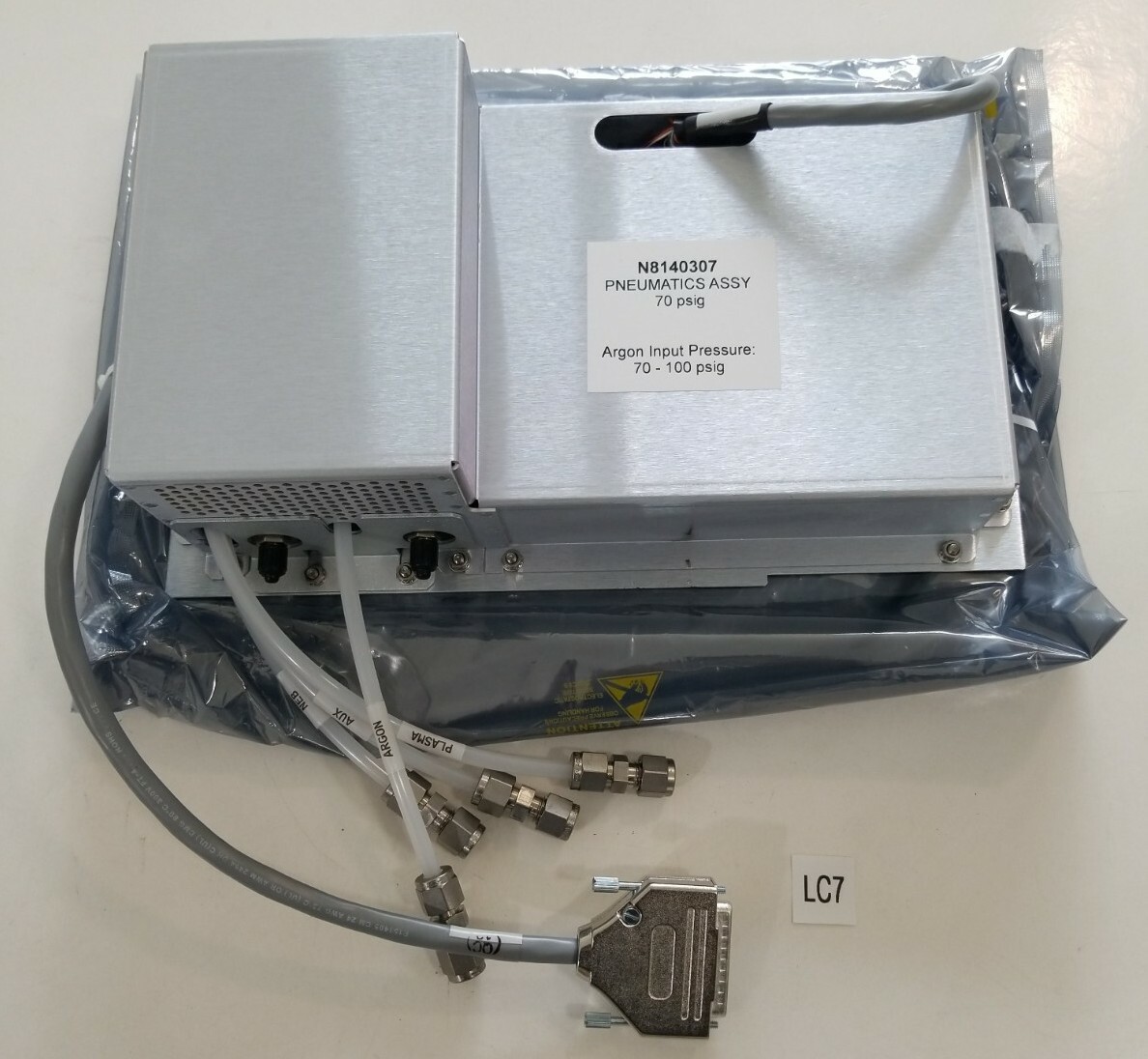 *PREOWNED* Perkin Elmer N8140307 PNUEMATIC ASSY 70PSIG + WARRANTY!