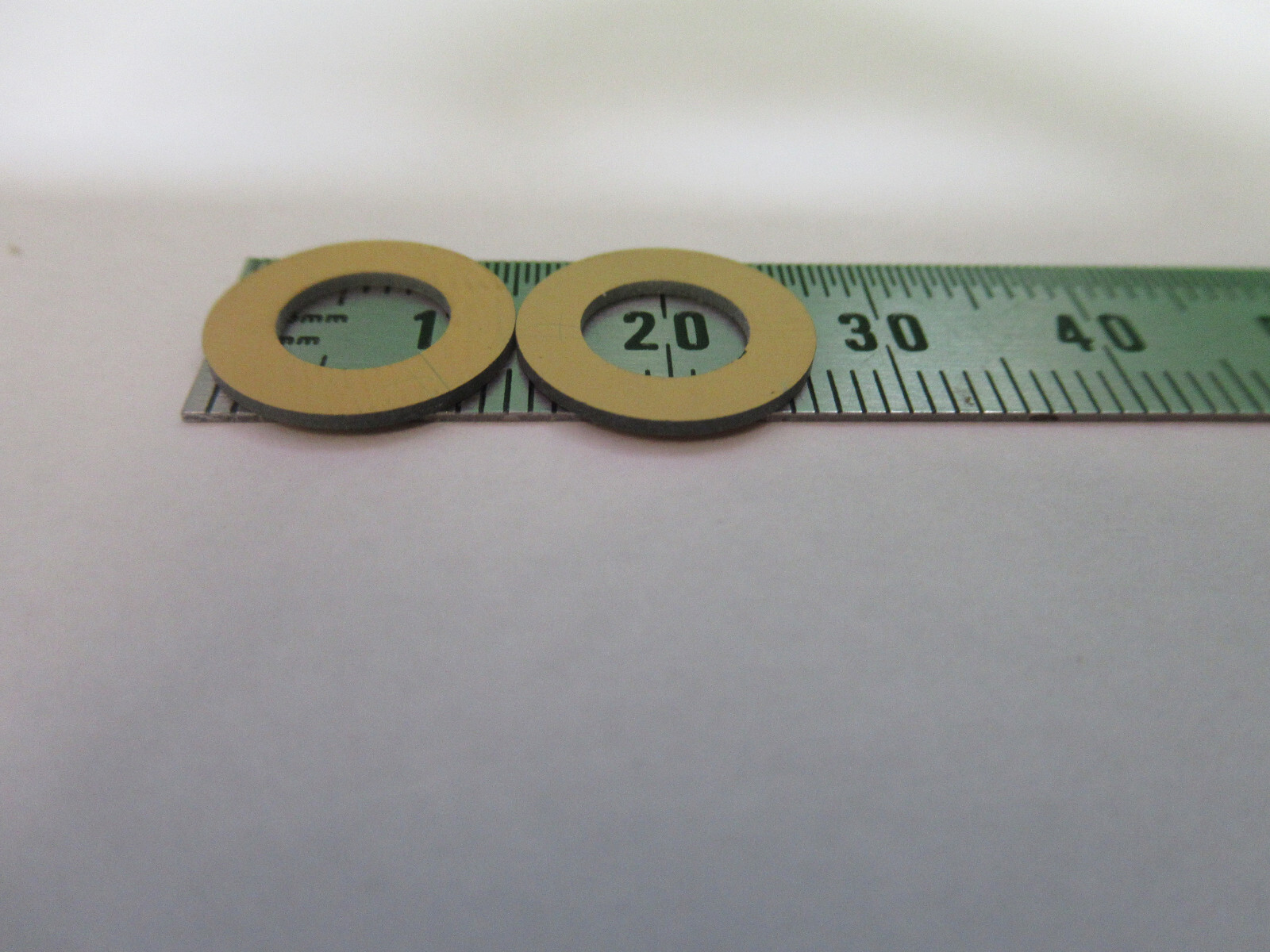 BLANK PIEZOELECTRIC pair QUARTZ CRYSTAL X-CUT GOLD PLATED PIEZO SENSOR AL-B-16