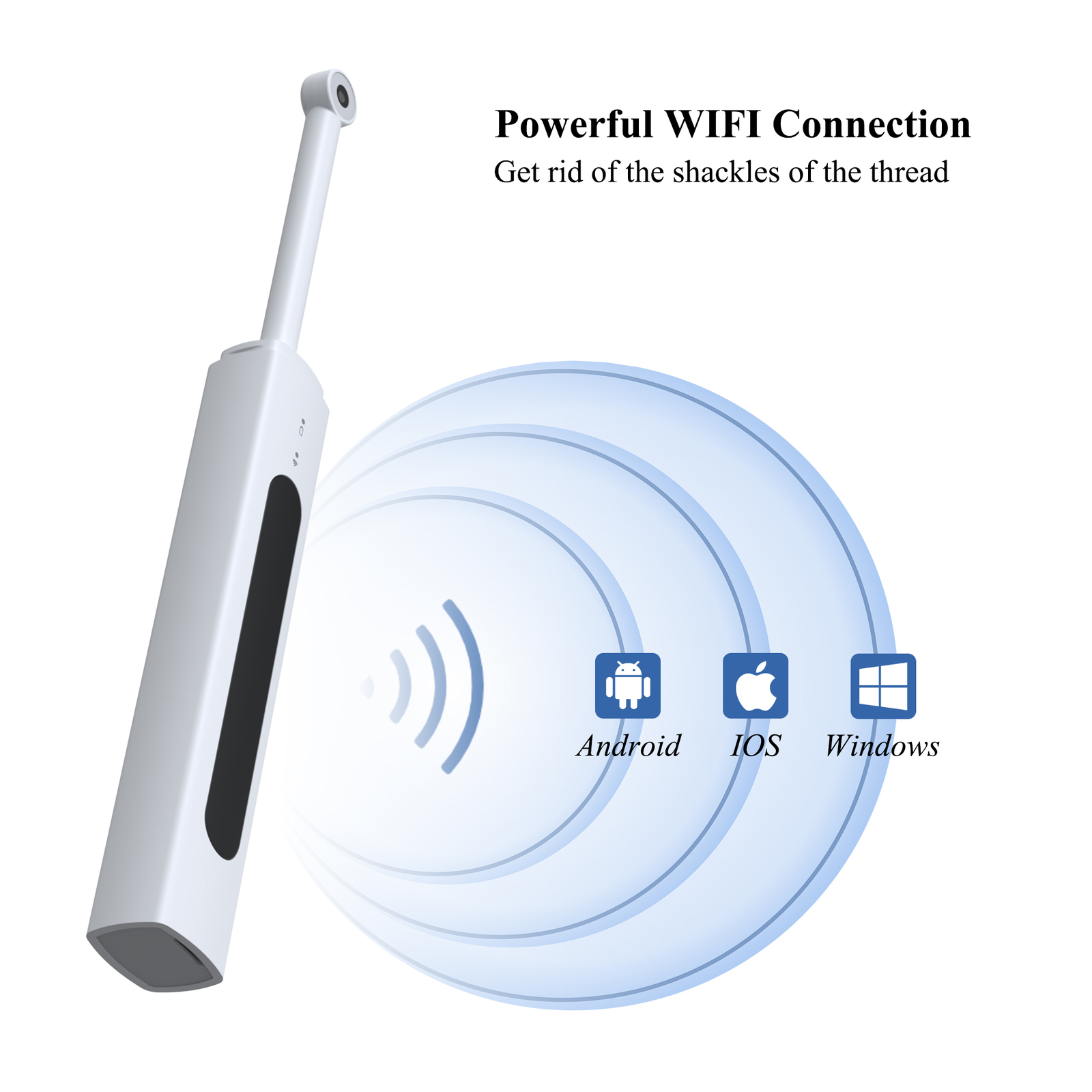 Dental Intraoral Camera USB HD Camera 3MP 8 LED Lights Intraoral Endoscope