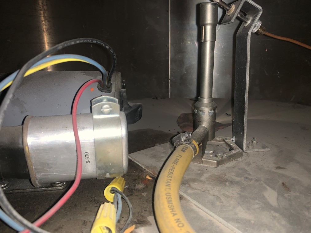 United States Testing Co. Atmospheric Fume Chamber