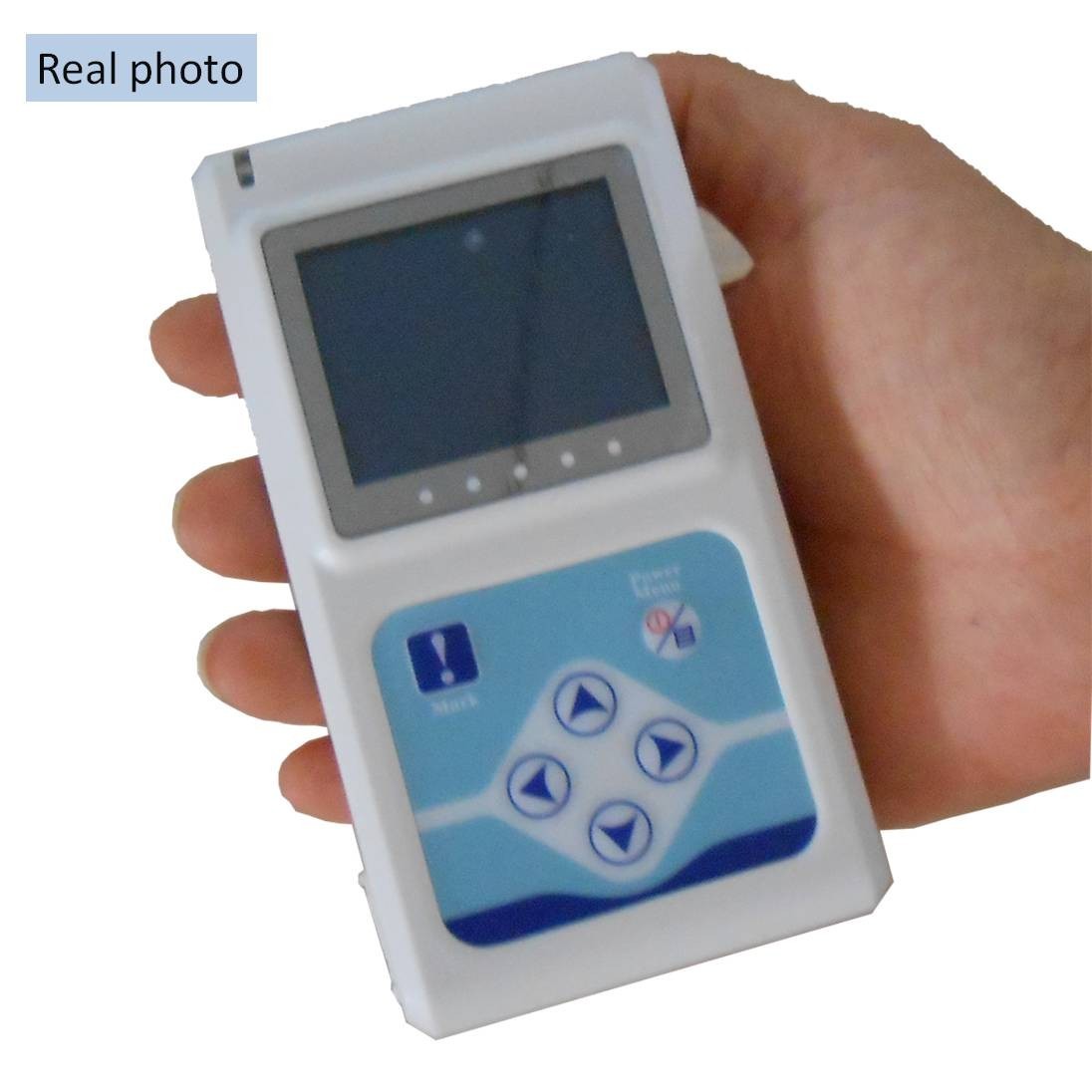3Channel ECG Holter Monitor-Heart EKG Recorder for Continuous Cardiac Monitoring
