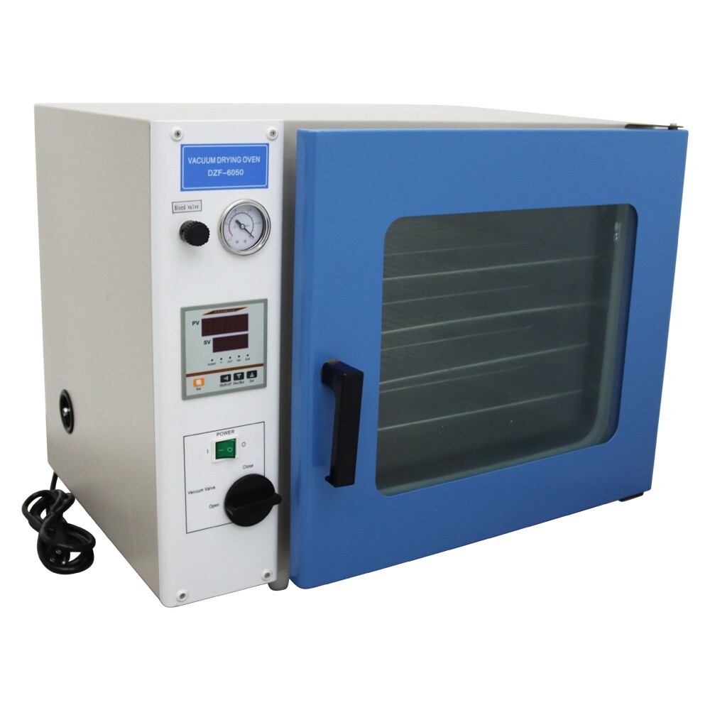 4 Shelves 1.9 Cu ft Vacuum Drying Oven Lab Electric Heating Cabinet 110V 1400W