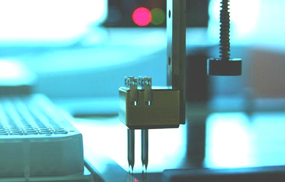 946MP2 Microarray Printing Pins, 50 µm tip with 0.25 µl standard uptake (4 pcs)