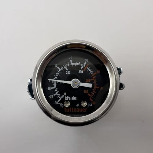 Tuttnauer 1730 Pressure Guage 1.5 inch OEM 02300012